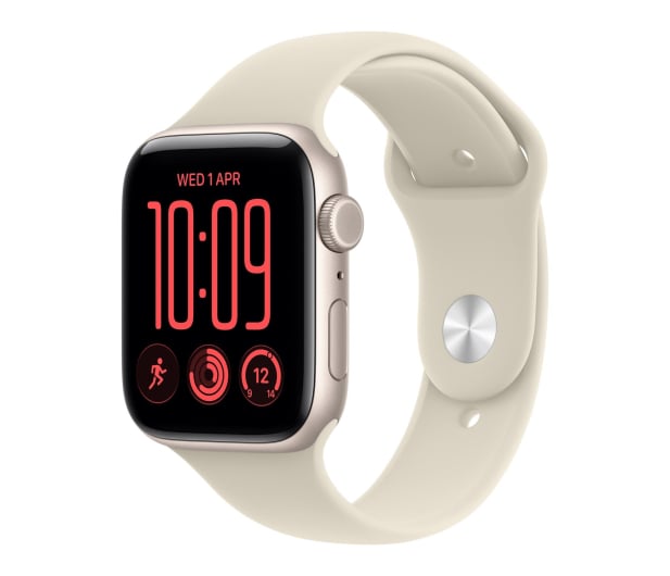 Apple Watch SE 3 40/Księżycowa Poświata Alu/Piaskowy Pasek M/L 5G - 1595833 - zdjęcie